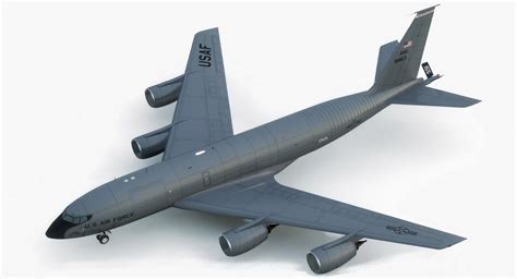 3D kc-135 stratotanker usaf model - TurboSquid 1153240