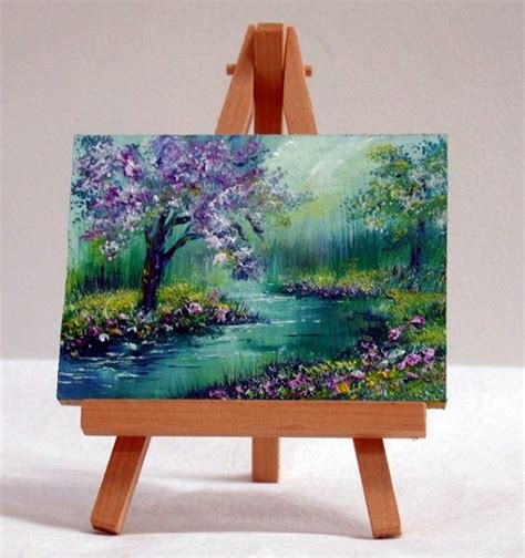 40 Detailed Miniature Painting Ideas - Bored Art | Art painting, Canvas painting, Canvas art