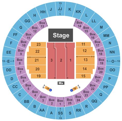 Mobile Civic Center Arena Seating Chart & Maps - Mobile