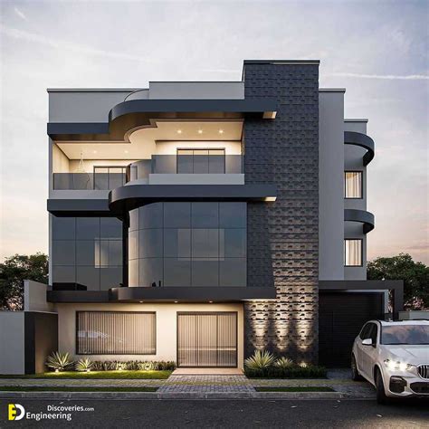 Front Elevation Modern House New Modern House Front Elevation In 2020 ...