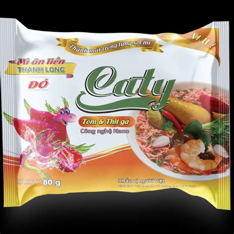 Mì Tôm và Thịt Gà Caty (Thùng) - CatyFood