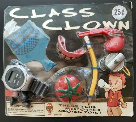 Vintage Class Clown Gumball Vending Machine Charms Header Display Card #379 | eBay