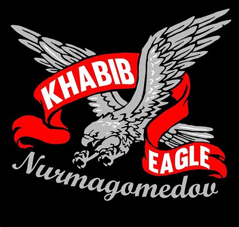 "Khabib Nurmagomedov "The Eagle" Champion" by bibinik | Redbubble ...