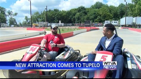 Go Kart event center comes to Tupelo - YouTube