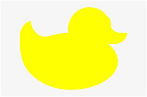 Download Transparent Solid Yellow Duck Clip Art - Yellow Duck ...