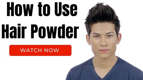 How to Use Hair Powder - TheSalonGuy - YouTube