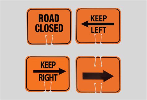 Cone Signs – G-ROCK Safety Inc