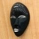 Handmade Green Nomsa African Wood Mask (Ghana) - Bed Bath & Beyond - 29213191