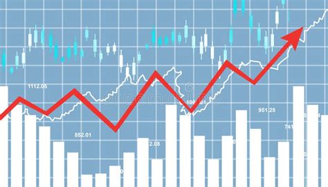 Financial Stock Market Graph Stock Illustration - Illustration of graph, currency: 124041275