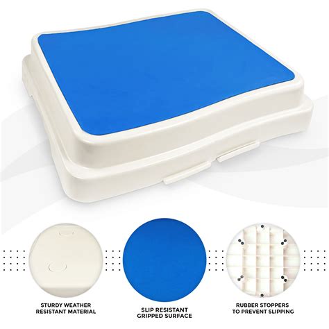 Stackable Bath Step, Adjustable Bath Step For Elderly, Bio-Lec UK