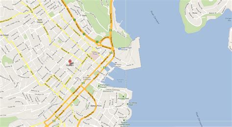 Hobart Map - Australia