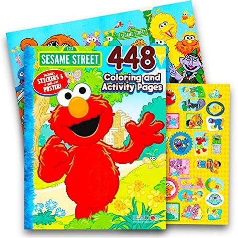 Elmo Sesame Street Coloring Pages