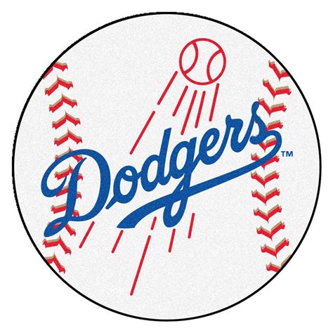 Dodgers Logo Baseball