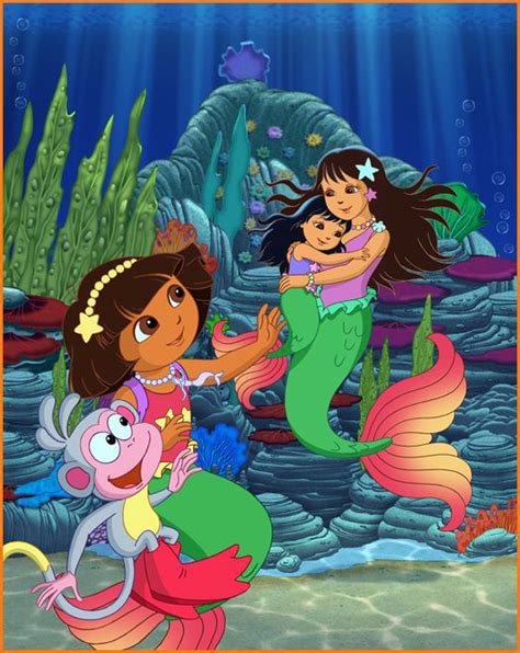 Dora the Explorer: Dora's Rescue in Mermaid Kingdom DVD Review & Giveaway - A Mom's Take