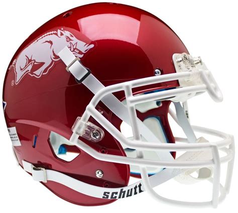 Arkansas Razorbacks Authentic College XP Football Helmet Schutt "Matte ...