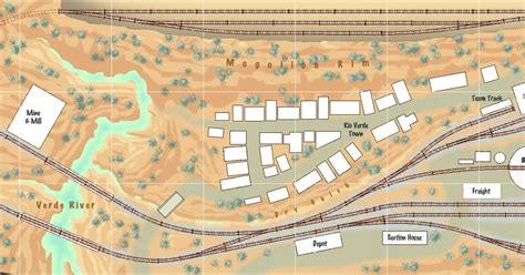 Thunder Mesa Mining Co.: N Scale Track Plans