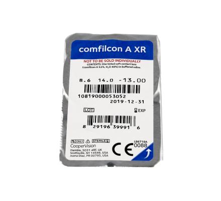 Contact Lenses - Comfilcon A XR - 6 Monthly Lenses - buy online at ...