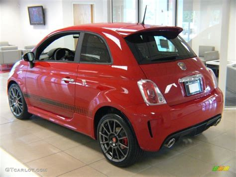 Rosso (Red) 2012 Fiat 500 Abarth Exterior Photo #65315660 | GTCarLot.com