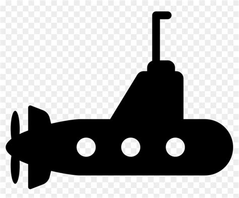 Submarine Silhouette Clip Art - 53+ Koleksi Gambar