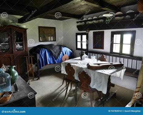 Old farmhouse interior stock photo. Image of cross, handmade - 94784910