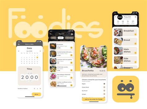 Foodies / logo & mobile app design by German on Dribbble