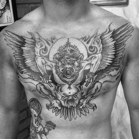 50 Garuda Tattoo Designs For Men - Humanoid Bird Ink Ideas