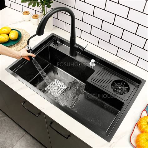 Modern-304-Stainless-Steel-Sink-Utensils-for-Kitchen-Sink-Multifunction-Nano-Household-Kitchen ...