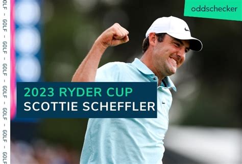 Scottie Scheffler Ryder Cup Odds, Record & Predictions for 2023 Ryder ...