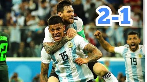 ARGENTINA VS NIGERIA // FULL HIGHLIGHTS// FIFA 2018 - YouTube