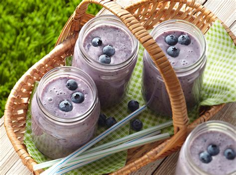 Blueberry Banana Smoothies - S&W Beans Recipe