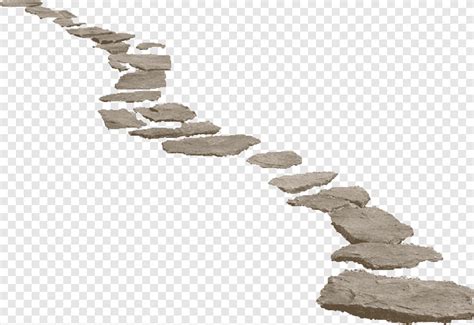 Gray stone fragments illustration, Path, Stone Road, road Construction ...