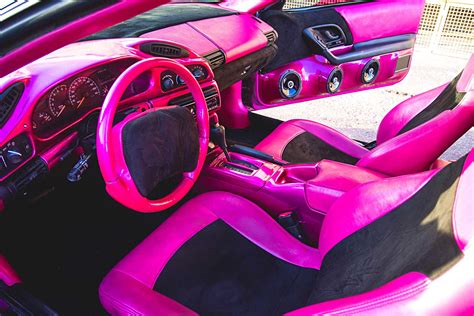 1995 Chevrolet Camaro Custom Pink Interior - Lowrider