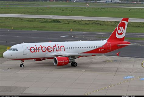 Air Berlin Airbus A320 D-ABFF (photo 38990) | Airfleets aviation