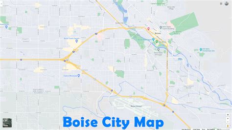 Boise City, Idaho Map