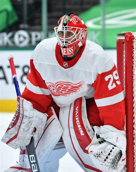 Pin by Big Daddy on Detroit Red Wings Goalies | Detroit red wings, Red ...