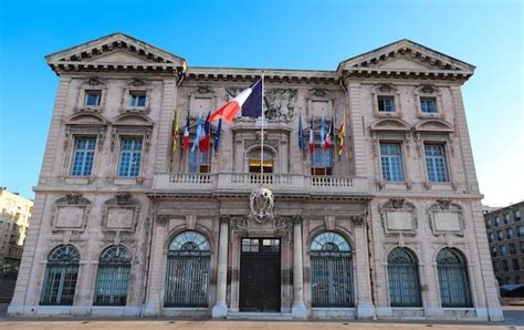 Premium Photo | The historical building of marseille city hall france