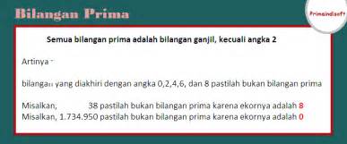 Serba Serbi Bilangan Prima (Lengkap) - Blog Primaindisoft