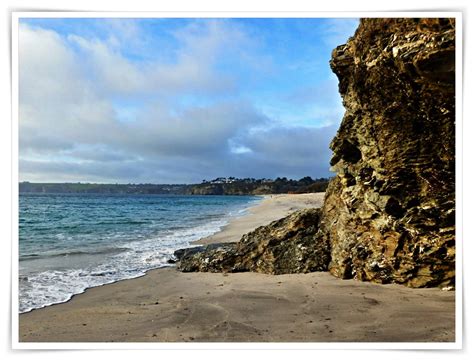 Mike's Cornwall: WALKING ON THE BEACH AT CARLYON BAY, CORNWALL