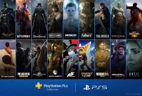 PlayStation + Collection PS5: 18 jeux PS4 cultes offerts avec le PS+ ...