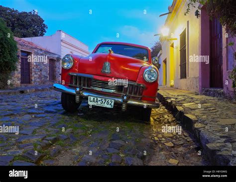 Uruguay, Colonia Department, Colonia del Sacramento, Vintage Studebaker ...
