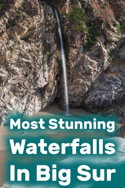 Most Stunning Waterfalls in Big Sur