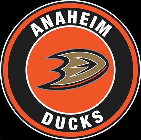 Anaheim Ducks Circle Logo Vinyl Decal / Sticker 5 Sizes!!! | Sportz For Less