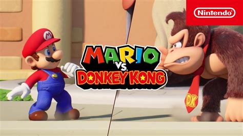 Mario vs. Donkey Kong marches onto Nintendo Switch February 16th, 2024 - YouTube