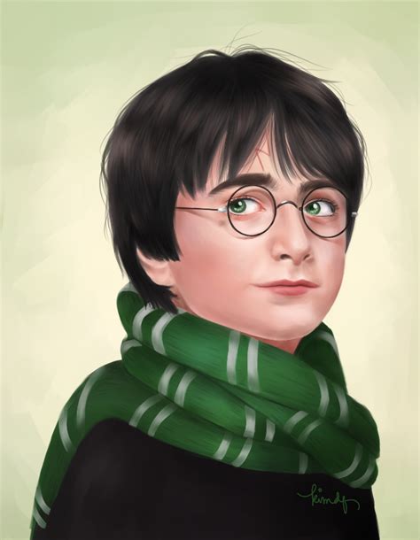 Harry as a Slytherin concept art : r/harrypotter