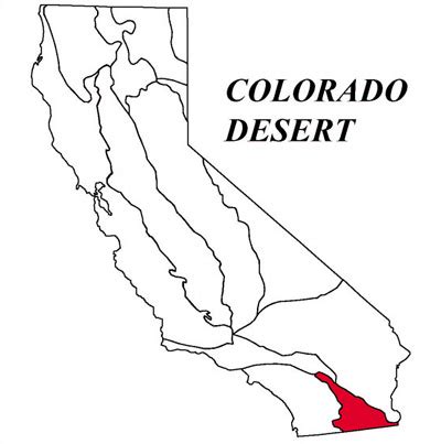 Colorado Desert Geomorphic Province