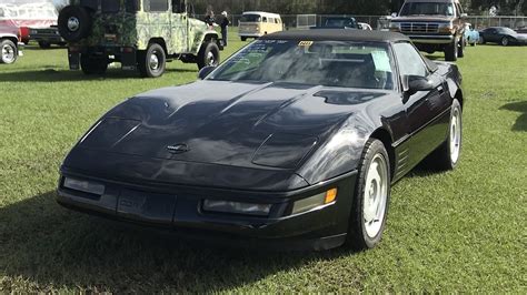 1992 Chevrolet Corvette Convertible at Kissimmee 2020 as G157 - Mecum Auctions