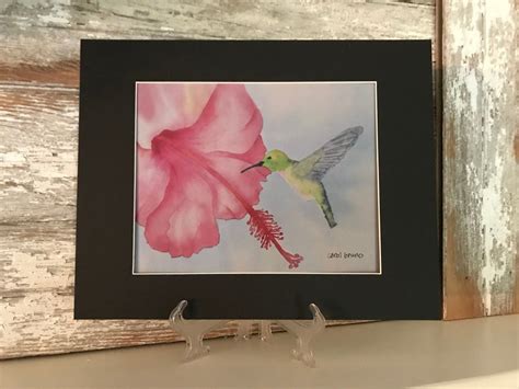 Hummingbird Art Hummingbird Print Hummingbird Gift Bird - Etsy