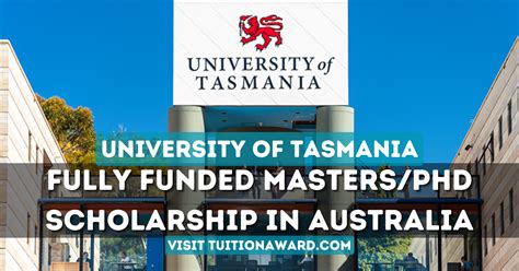 University of Tasmania Scholarships 2025 in Australia