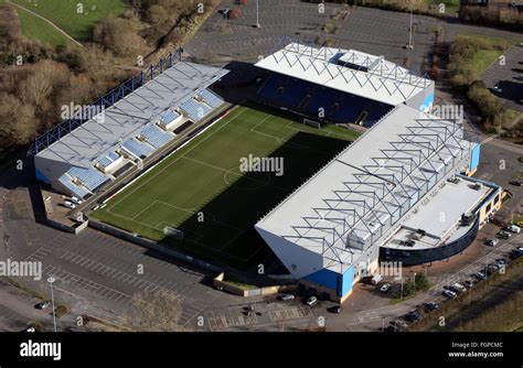 Vista aérea de Oxford United Football Club Kassam Stadium, Reino Unido Fotografía de stock - Alamy