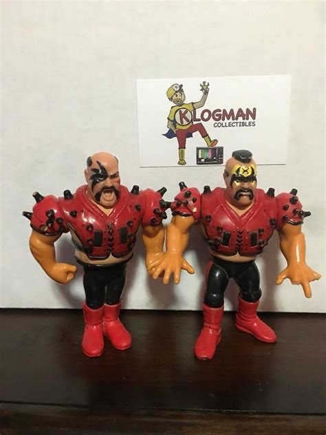 LOD Legion of Doom - Hawk & Animal WWE WWF Hasbro Series 4 Tag Team Figures 1992 | #1984994939